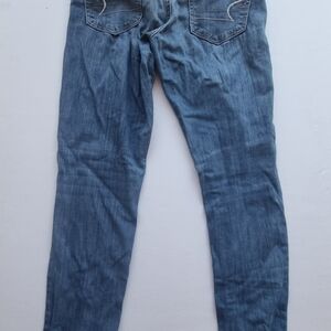 Blue denim pants size 6 by American Eagle Outfitters